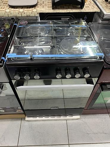 Кухонные плиты и варочные поверхности: Плита комбинированная Simfer, 60×60 см - Варочная поверхность: 3 — 1