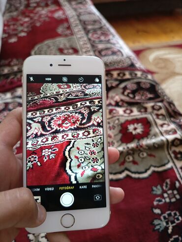 iphone 6 plus ikinci el: IPhone 6s, 64 GB, Qızılı, Barmaq izi, Face ID