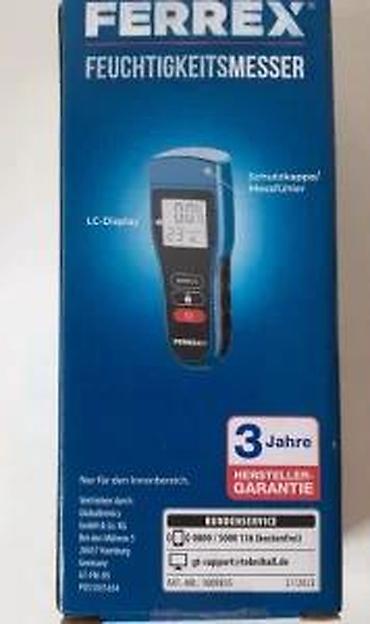 Merači vlage: Ferrex mjerač vlage (Feuchtigkeitsmesser) – model GT-FM-05 - Namena — 11