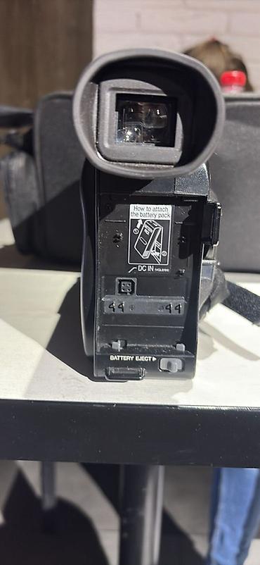 avto kamera: Panasonic NV-RX3 SLIM Palmcorder VHS-C videokamera seti — 5