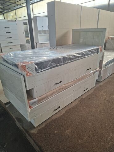 Односпальные кровати: Односпальная кровать, Новый, С матрасом, длина - 200 см — 4