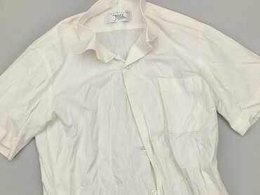 białe bawełniane bluzki z długim rękawem: Shirt 10 years, condition - Good, pattern - Monochromatic, color - White