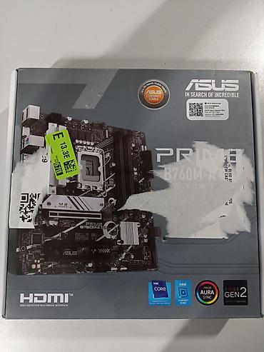 msi tomahawk b450: Материнская плата для ПК, Новый, Asus, LGA1700, Micro-ATX — 1