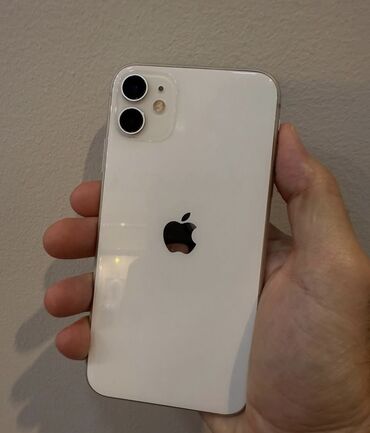 Kompüter, noutbuk və planşetlər: IPhone 11, 128 GB, Ağ, Zəmanət, Barmaq izi, Simsiz şarj
