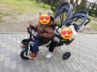 Salam,ekizlər üçün velosiped kalyaska. 150 azn. Real alıcıya endirim lalafo.az -da — 1 Salam,ekizlər üçün velosiped kalyaska. 150 azn. Real alıcıya endirim — 1
