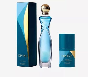 Ətriyyat: Oriflame "Divine" parfum dest. Parfum 50ml. + dezodorant 50ml