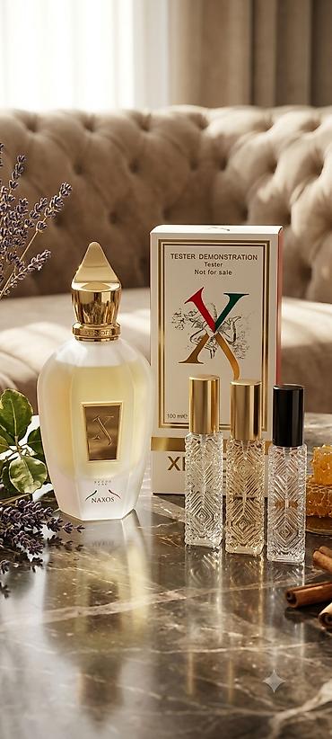 Xerjoff Naxos dekant original tester qramla satisi 10ml 15ml 30ml lalafo.az -da Xerjoff Naxos dekant original tester qramla satisi 10ml 15ml 30ml