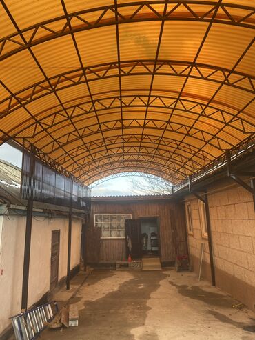 Сварка: Делаем Навес навес сварка Перилы рещетка — 19