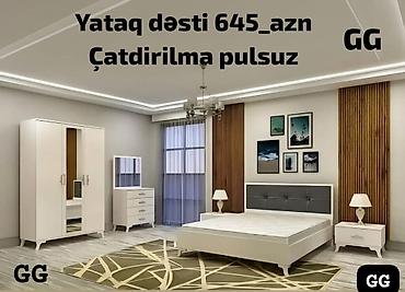 Məhsul: Yataq dəsti Tərkibi: - 2 qapılı şkaf (güzgülü orta hissə) - lalafo.az -da Məhsul: Yataq dəsti Tərkibi: - 2 qapılı şkaf (güzgülü orta hissə) -