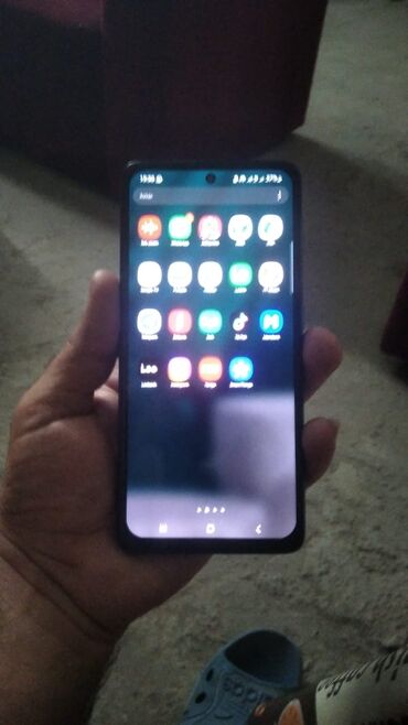 samsung s21a: Samsung Galaxy A52, 128 ГБ, цвет - Черный, Отпечаток пальца, Две SIM карты, Face ID