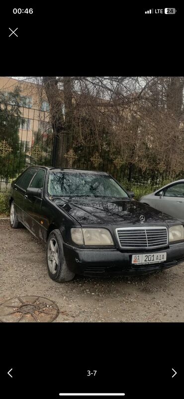 мерседес w140 s600: Mercedes-Benz S-Class: 1992 г., 3 л, Автомат, Дизель, Седан