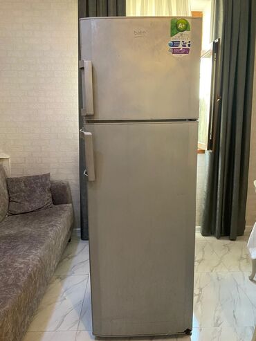işlənmiş xaladelnik: Б/у 1 дверь Beko Холодильник Продажа, цвет - Серый