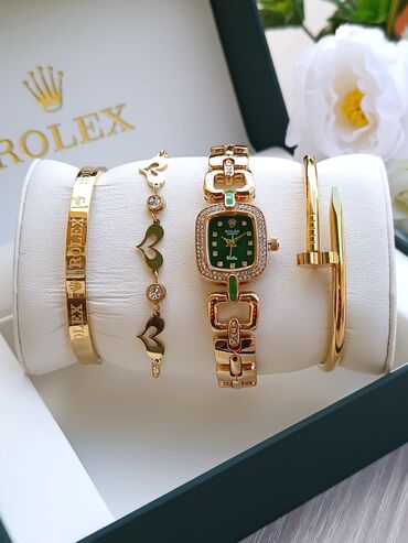 Saat dəstləri: Yeni, Klassik Saat dəsti, rəng - Qızılı -da lalafo.az — 9 Saat dəstləri: Yeni, Klassik Saat dəsti, rəng - Qızılı — 9