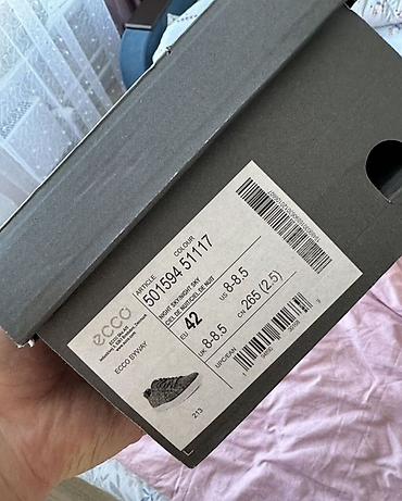 Кроссовки и спортивная обувь: Мужские кроссовки, 42, Ecco, Б/у, цвет - Синий — 4