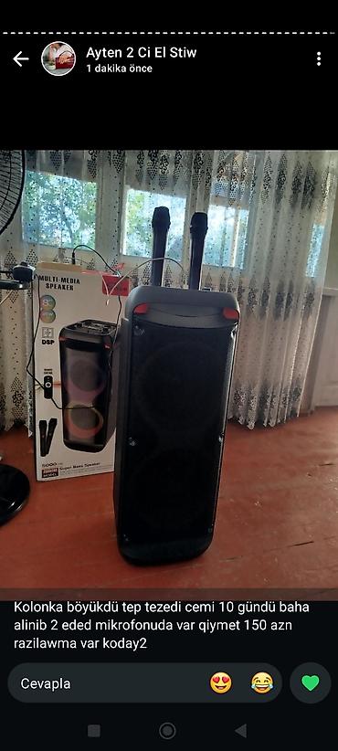 redmi 9c screen: Böyük ölçülü Multi-Media səsgücləndirici (party speaker). Qutusu — 1