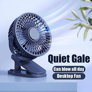 ventilator mini: Portativ Mini Klipsli Ventilyator USB Şarjlı 15sm 3 pərli . ❄️ — 5