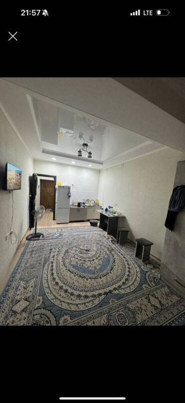 пишпек район: 1 бөлмө, 23 кв. м, Жеке план, 1 кабат, Косметикалык ремонт