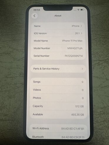 Apple iPhone: IPhone 11 Pro Max, 256 GB, Qızılı, Simsiz şarj — 9