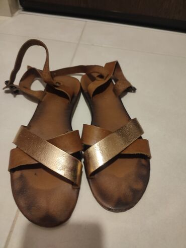 grubin papuce zlatne: Sandale, 38.5