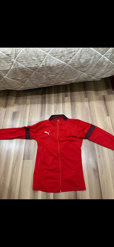 скупка бу вещи: Эркектердин толстовкасы, S (EU 36), Puma, Колдонулган, түсү - Кызыл, Акылуу жеткирүү, Өзү алып кетүү