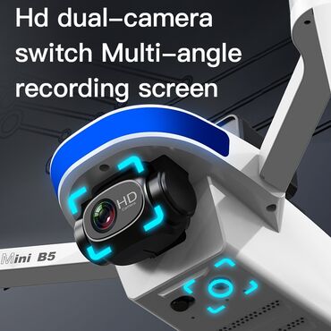 купить дрон с камерой 4к: Dron micro B 5 Очень высокое качество Само контроль режим полёта 50