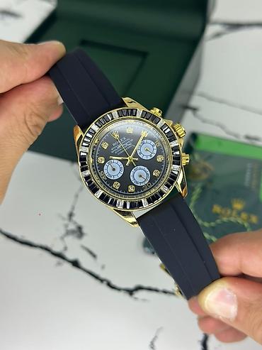 Наручные часы: Rolex Daytona tərzində kişi qol saatı - Korpus: parlaq polad — 4