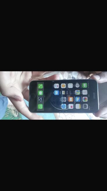 iphone 6s telefonu: IPhone 6s, 32 ГБ, Серебристый, Отпечаток пальца, Face ID