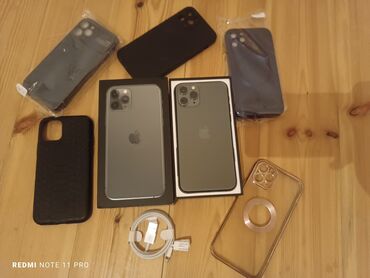 iphone x kreditle satisi: IPhone 11 Pro, 64 GB, Yaşıl, Simsiz şarj, Face ID, Sənədlərlə