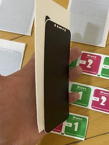 iphone xr ekran: İphone 11 və XR üçün MAT SERAMİK EKRAN QORUYUCUSU. Yandan baxanda — 3