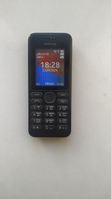 Nokia: Nokia 130, < 2 GB Memory Capacity, rəng - Qara, Zəmanət, Düyməli, İki sim kartlı