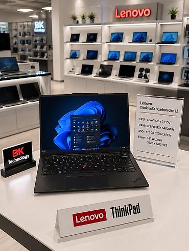 ssd hdd 1tb: İşlənmiş Lenovo ThinkPad, 14 ", Intel Core i7, 512 GB, Ödənişli çatdırılma, Rayonlara çatdırılma, Ünvandan götürmə — 1