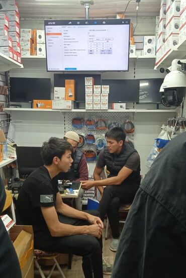 Видеонаблюдение: Ассаламу алейкум! Биз камералардын бардык түрүн67щ сатабыз жана — 5