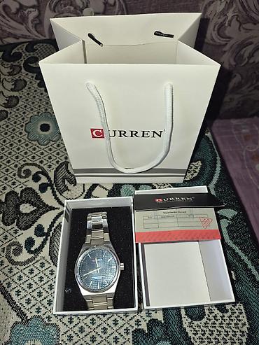 CURREN kişi qol saatı - Brend: CURREN - Korpus və qolbaq: paslanmayan