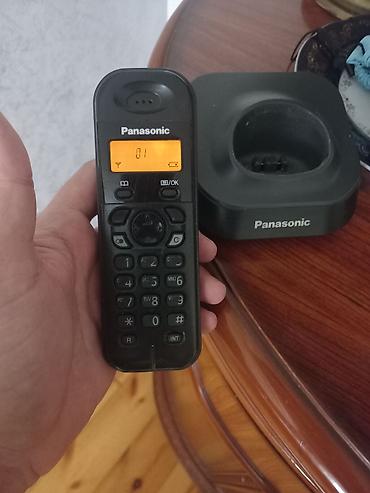 Panasonic simsiz ev telefonu + şarj/bağlantı bazası - Marka/model