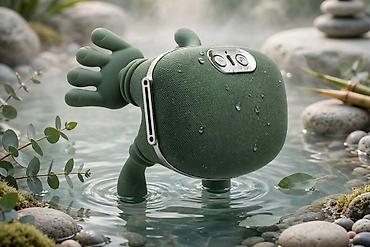 Green Turtle Massager — портативный многофункциональный массager 6‑в‑1