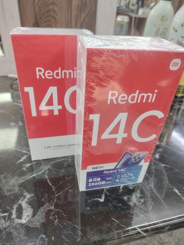 Redmi: Redmi, Redmi 14C, Новый, 256 ГБ, цвет - Синий, 2 SIM