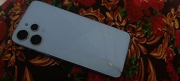 машина чихол: Redmi, Redmi 12, Б/у, 256 ГБ, цвет - Голубой, 2 SIM — 3