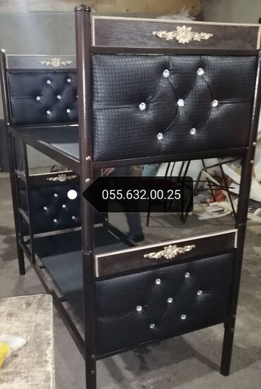 Sifarişlə çarpayılar: Birnəfərlik, Bazasız, Ödənişli matras, Siyirməsiz, Ukrayna, Metal — 18