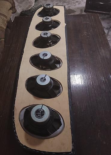 Dinamiklər və sabvuferlər: Avtomobil üçün tam audio paneli - Paneldə 6 ədəd Pioneer oval akustik — 2
