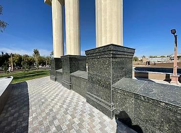 Фасадные плиты Сары-Таш (Травертин): Новый, Размер: 30x60 мм, Желтый, Установка, Гарантия, Бесплатный выезд — 28