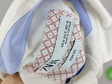 bermudy: Zara, Koszulа dla mężczyzn, rozmiar M — 4