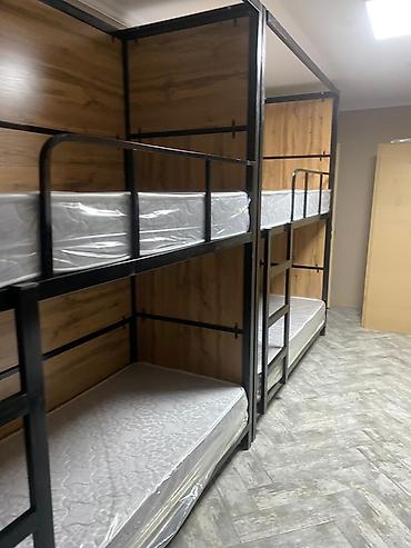 Двухъярусные кровати: Двухъярусные кровати в индустриальном стиле - Прочная металлическая — 3