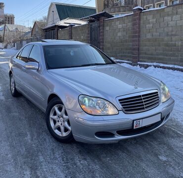 Mercedes-Benz: Mercedes-Benz S-Class: 2003 г., 3.7 л, Автомат, Бензин, Седан