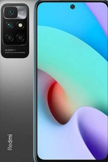 купить ноутбук в бишкеке в рассрочку: Redmi, Redmi 10, Колдонулган, 128 ГБ, 2 SIM