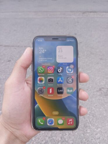 Apple iPhone: IPhone X, 256 GB, Qara, Face ID