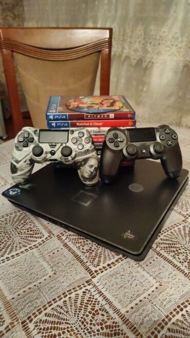 samsung tab 10: PlayStation 4 Limited Editsion 1tb - 2 ədəd joystick - 10 ədəd