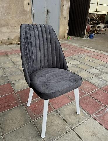 Sifarişlə oturacaqlar: Mətbəx üçün, Qonaq otağı üçün, Taxta, Parça, Türkiyə, 2 il zəmanət, Kredit yoxdur — 1