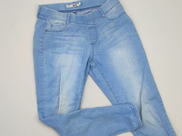 jeansowe mini spódniczka: Jeansy, S, stan - Zadowalający