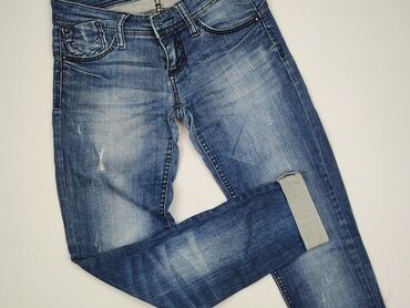 szorty męskie cropp: Jeansy dla mężczyzn, S, Stradivarius, stan - Dobry
