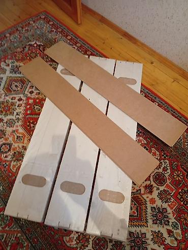 plasmas plintus: MDF plintus zolaqları – uzun ölçülü, düz profilli - Material: MDF — 4